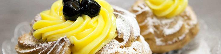 Zeppole beim Festival San Giuseppe Vesuviano