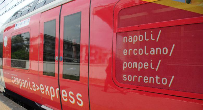 24 streikt 2017 April, Campania Express Züge unterdrückt