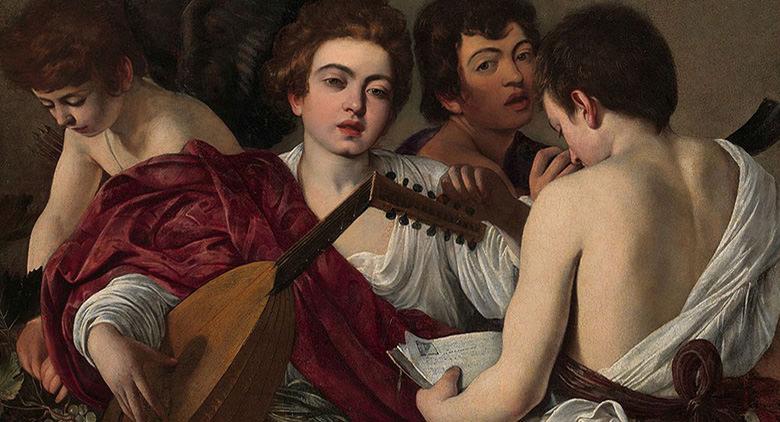 Au Palais Zevallos de Naples, spectacle I Musici di Caravaggio