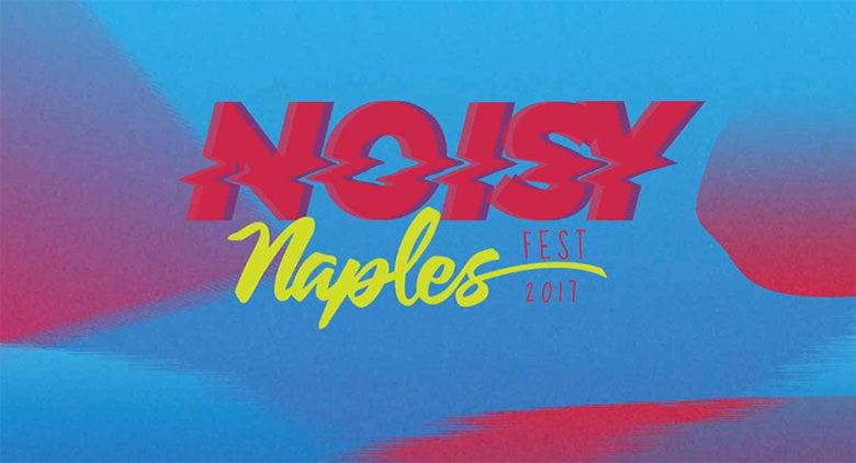 Cartaz do Noisy Naples Fest em Nápoles