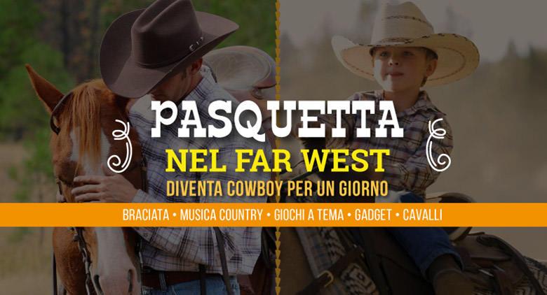 Al maneggio di Lago Patria la Pasquetta 2017 nel Far West