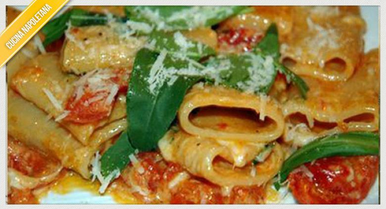 Ricetta napoletana dei paccheri allo scarpariello