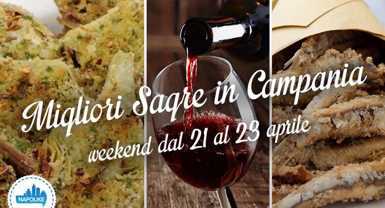 The best festivals in Campania during the weekend from 21 to 23 April 2017