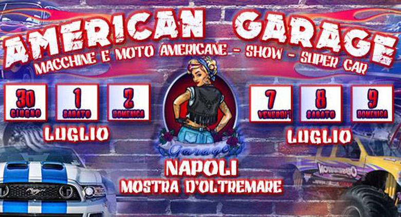 At the Mostra d'Otremare in Naples, the American Garage arrives