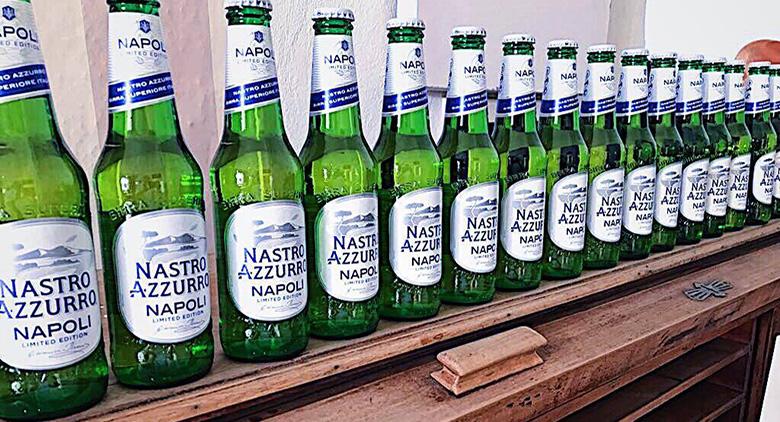 Birra Nastro azzurro dedicata a Napoli