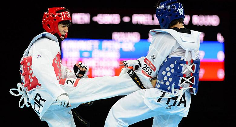 Taekwondo na Semana da Cultura Coreana em Nápoles