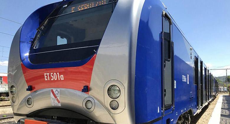 Il modello del nuovo treno della Cumana