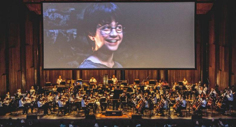 Cocnerto auf Harry Potter in der Flegrea Arena in Neapel