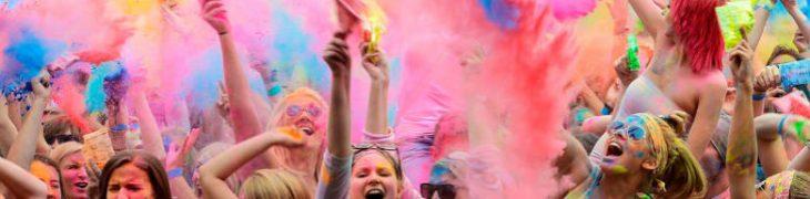 Holi Dance Festival 2017 all'Arenile di Bagnoli a Napoli tra animazione, colori e musica