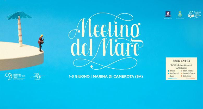 Cartel del 2017 Sea Meeting en Marina di Camerota