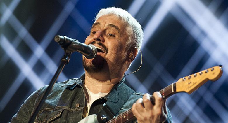 Pino Daniele, concerto de homenagem no Estádio San Paolo, em Nápoles, em junho de 2018