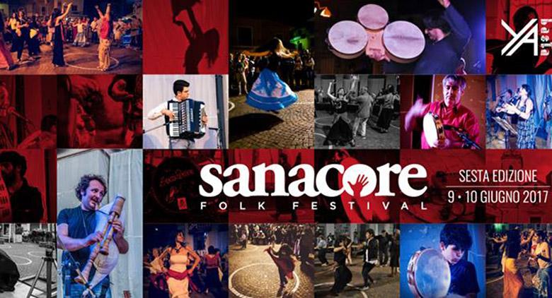 Poster of the Sanacore Folk Festival 2017 in Scisciano