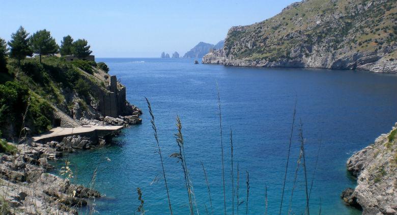 Italienischer Umweltfonds der Bucht von Ieranto