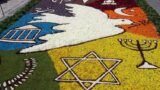 Infiorata di Cusano Mutri 2017, opere d’arte di fiori colorati invadono il borgo