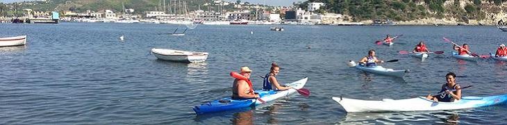 Kayak excursion to the Canoe Club of Naples