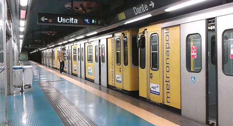 Ligne de métro 1 Naples, suspendue les prolongations du vendredi soir