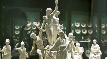 Statuettes at the Capodimonte Museum