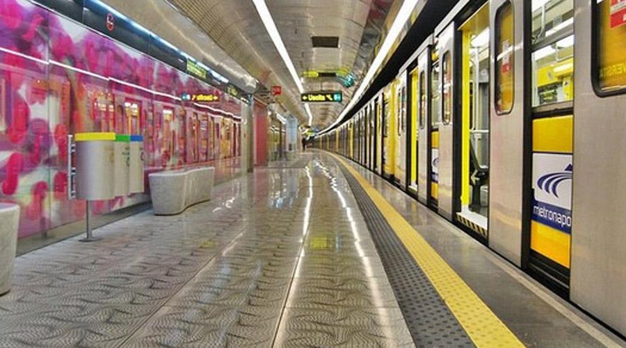 Metro linea 1 Napoli, sospesa temporaneamente la tratta ...