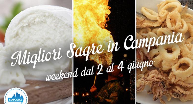 The festivals in Campania in the weekend of 2, 3 and 4 June 2017