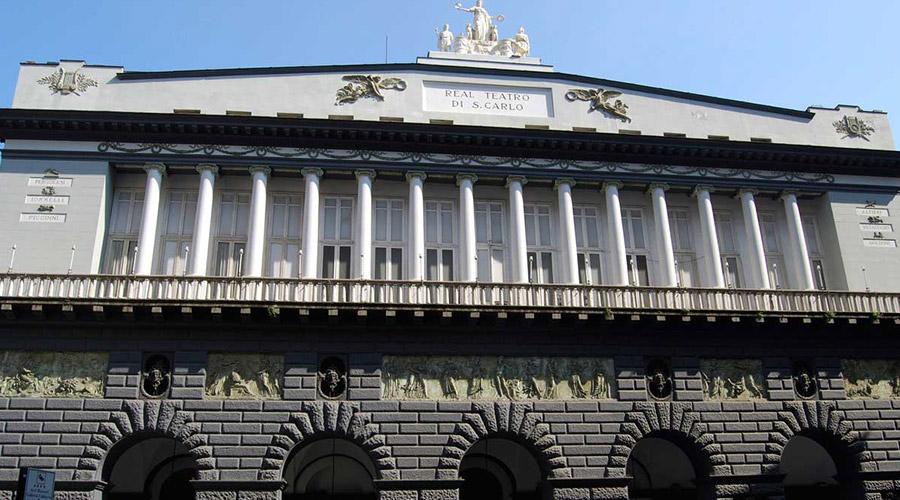 San Carlo Theater in Naples, concerts on the terrace