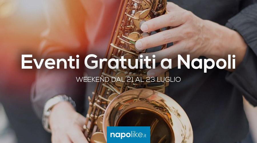Eventi gratuiti a Napoli nel weekend dal 21 al 23 luglio 2017
