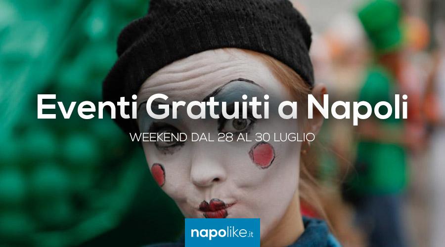 Evénements gratuits des week-ends de Naples de 28 à 30 July 2017