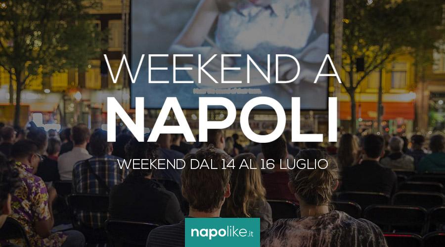 Weekend in Naples, events of 14, 15 and 16 July 2017