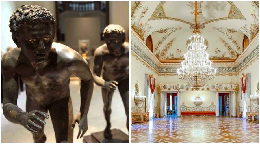 Archaeological Museum and Capodimonte Museum in Naples, single ticket