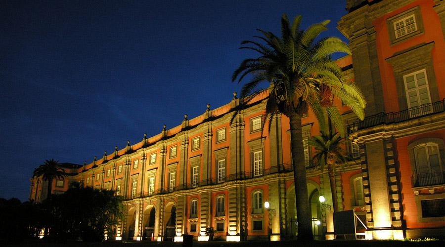 Capodimonte Museum in the evening, aperitif and music