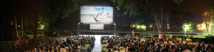 Cinema all'aperto a Portici