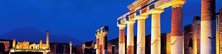 Scavi di Pompei aperti di notte