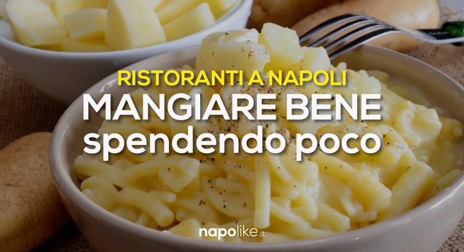 Locali economici a Napoli: mangiare bene spendendo poco