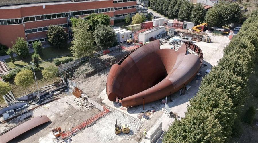 Pronta la scultura della metro Monte Sant'Angelo a Napoli