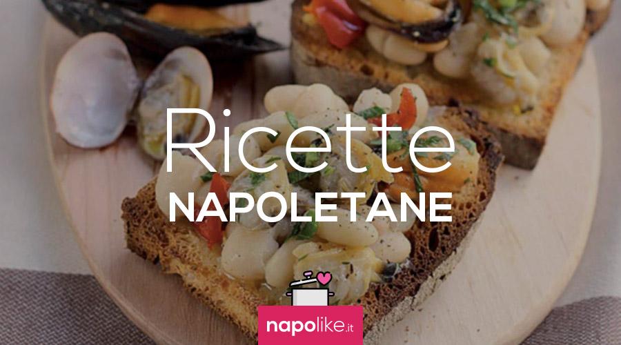 Recette de bruschetta aux haricots et moules, ingrédients, étapes et conseils