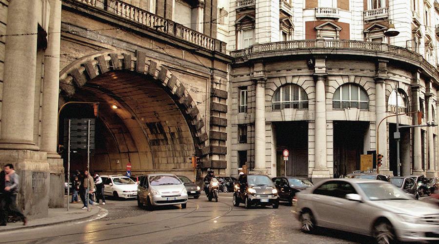 Galleria Vittoria em Nápoles, fechada de 22 a 24 de agosto de 2017