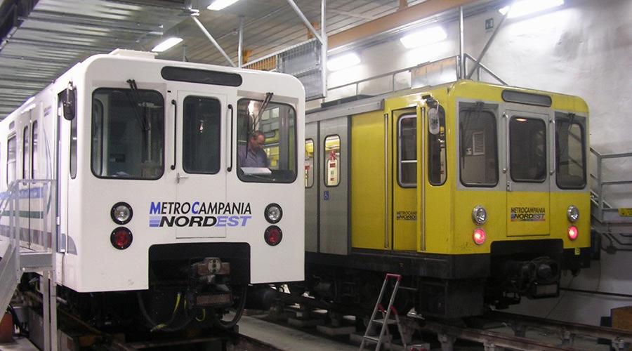 MetroCampania NordEst de Nápoles a Aversa, se reanudan las carreras matutinas y vespertinas