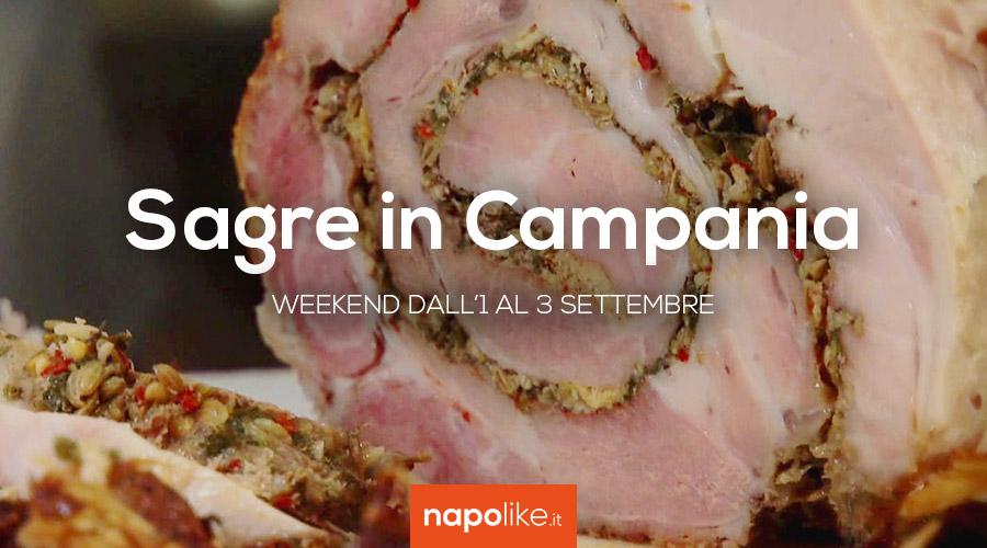 Sagre in Campania nel weekend dall'1 al 3 settembre 2017