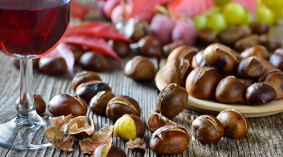 Castanhas e vinho, DivinCastagne 2017 em Sant'Antonio Abate