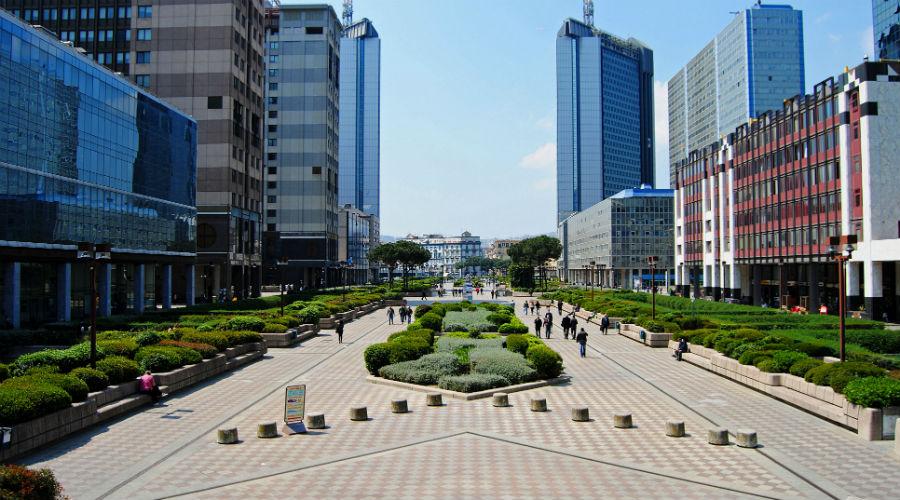 O Centro de Gestão de Nápoles