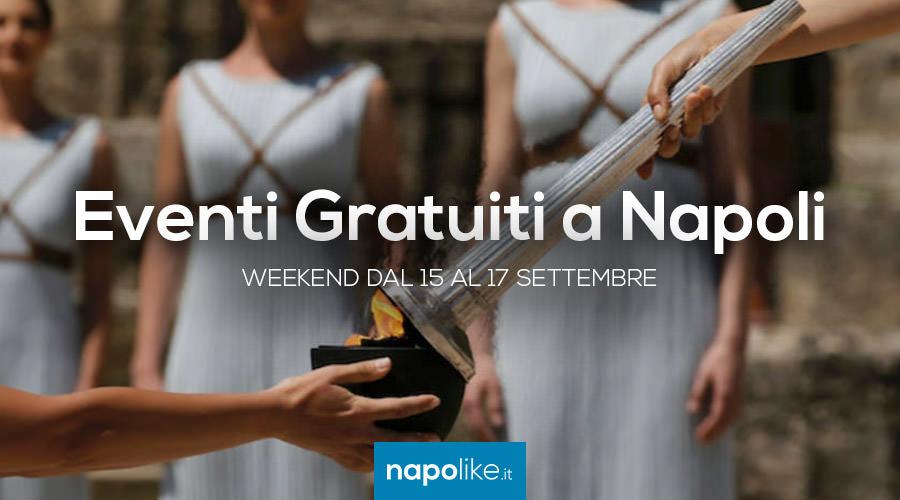 Free events in Naples during the weekend from 15 to 17 September 2017