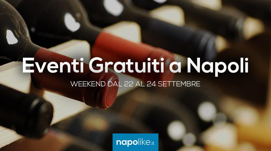 Free events in Naples during the weekend from 22 to 24 September 2017