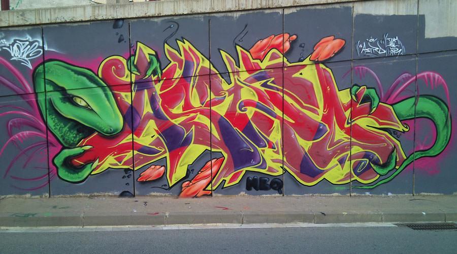 festival internacional de graffiti 2017 en Nápoles