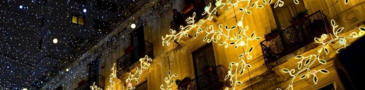 luminarie per le luci d'artista 2017 a Salerno