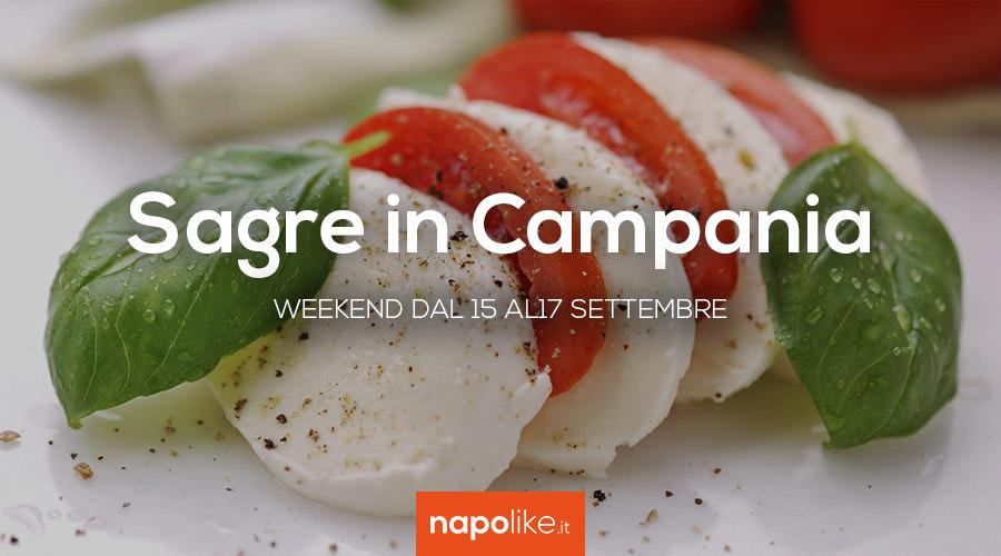 Sagre in Campania nel weekend dal 15 al 17 settembre 2017