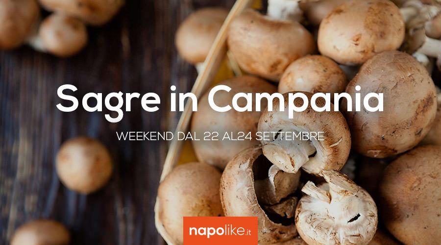 Sagre in Campania nel weekend dal 22 al 24 settembre 2017