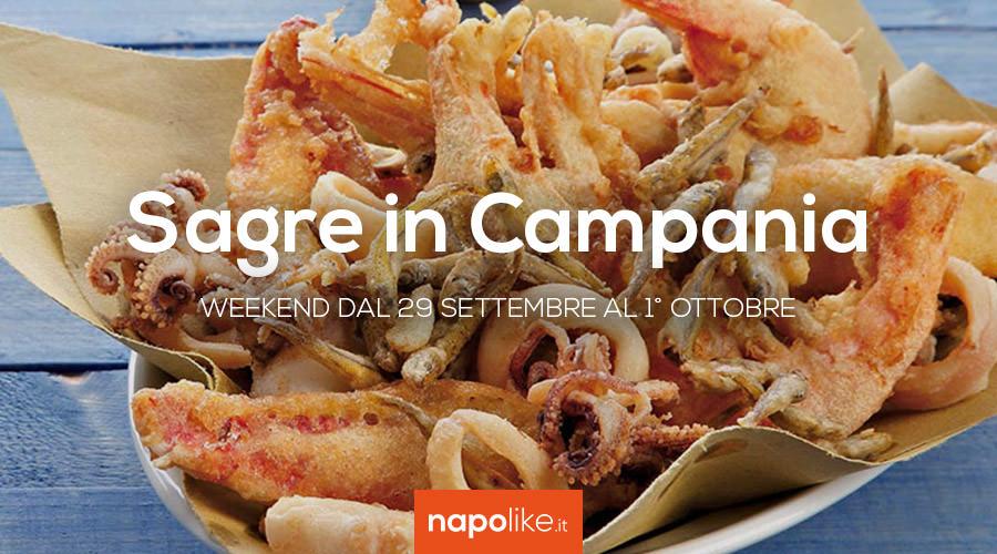 Sagre n Campania nel weekend dal 29 settembre all'1 ottobre 2017