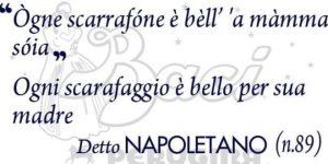 Baci Perugina, frase in napoletano