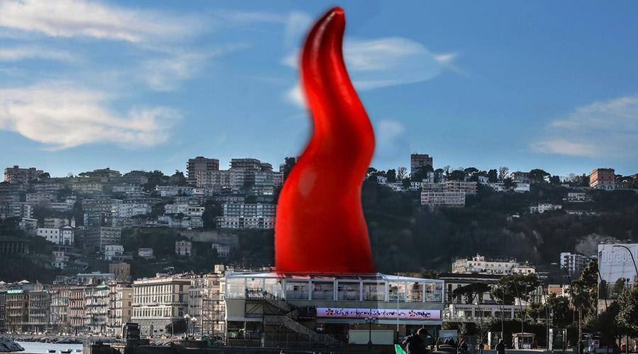Corno di Natale 2017 a Napoli, la struttura non si realizzerà