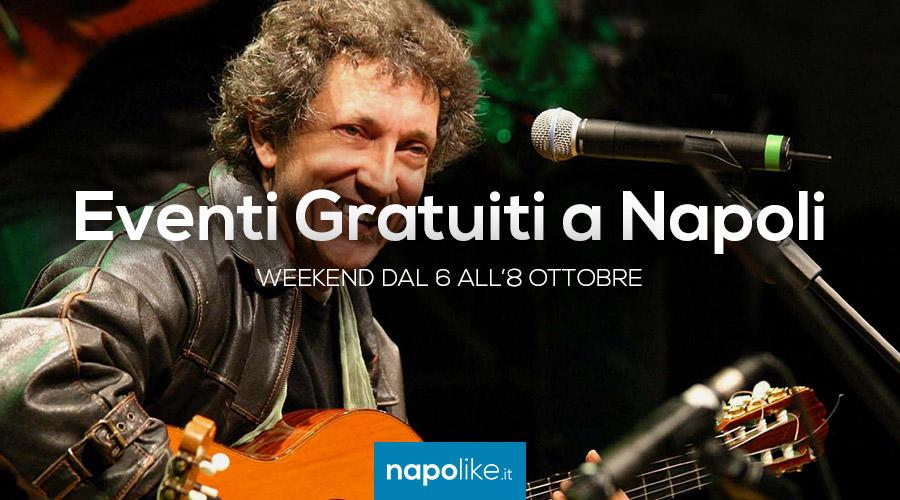 Eventi gratuiti a Napoli nel weekend dal 6 all'8 ottobre 2017