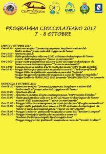 Programma Cioccolateano 2017